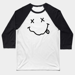 HAPPY FACE - CELEBRITIES - CLASSIC ROCK - MINIMALIST Baseball T-Shirt